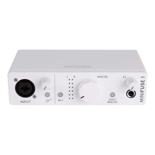 Arturia MiniFuse 1 White Аудиоинтерфейс USB, 1х2 купить в Москве и